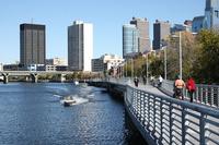 The Schuylkill River Trail is a great way to beat Center City traffic.